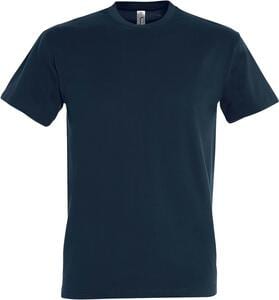 SOL'S 11500 - T-shirt Col Rond Homme Impérial Confort - qualité supérieure - coton semi-peigné blanc