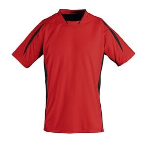 SOLS 01638 - MARACANA 2 SSL Maillot Travaillé Adulte Manches Courtes