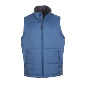 SOL'S 44002 - WARM Bodywarmer Matelassé Slate Blue