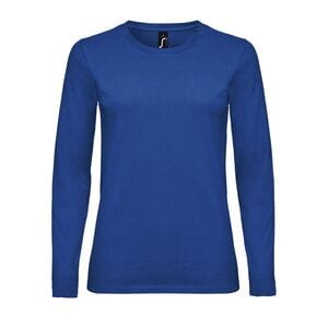 SOL'S 02075 - Imperial LSL WOMEN Tee Shirt Femme Manches Longues Royal Blue