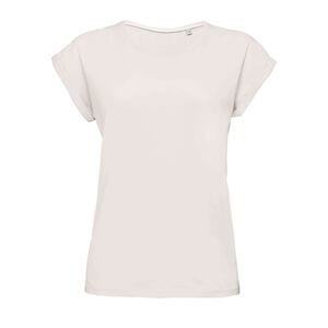 SOL'S 01406 - MELBA Tee Shirt Femme Col Rond Rose crémeux