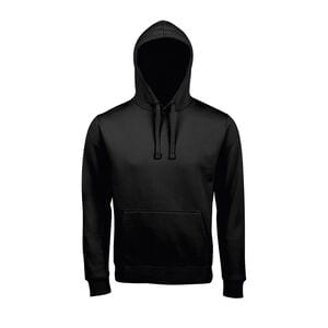 SOL'S 02991 - Spencer Sweat Shirt Homme à Capuche Noir