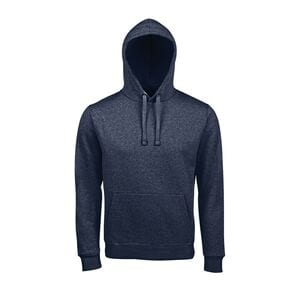 SOL'S 02991 - Spencer Sweat Shirt Homme à Capuche Denim chiné