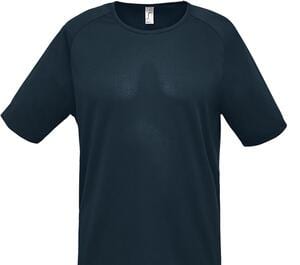 SOL'S 11939 - SPORTY Tee Shirt Manches Raglan Petroleum Blue