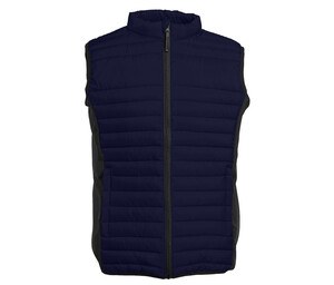 Pen Duick PK316 - Bodywarmer bi-matière homme