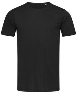 Stedman STE9100 - Tee-shirt col rond pour hommes Finest Cotton-T Black Opal