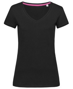 Stedman STE9130 - T-shirt manches courtes pour femmes Megan SS Black Opal