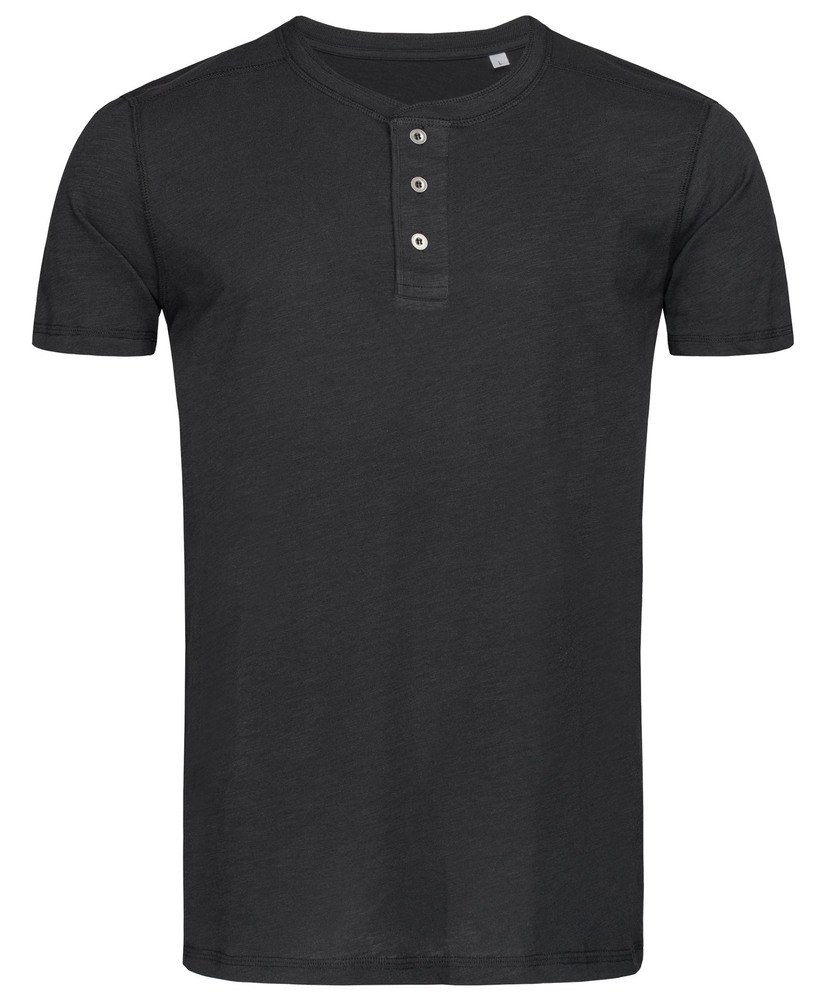 Stedman STE9430 - Tee-shirt avec boutons pour hommes