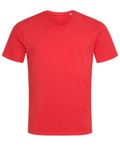 Stedman STE9630 - Tee-Shirt Col Rond pour Homme Rouge Scarlet