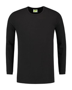 Lemon & Soda LEM1265 - T-shirt Col Rond LS Homme Noir