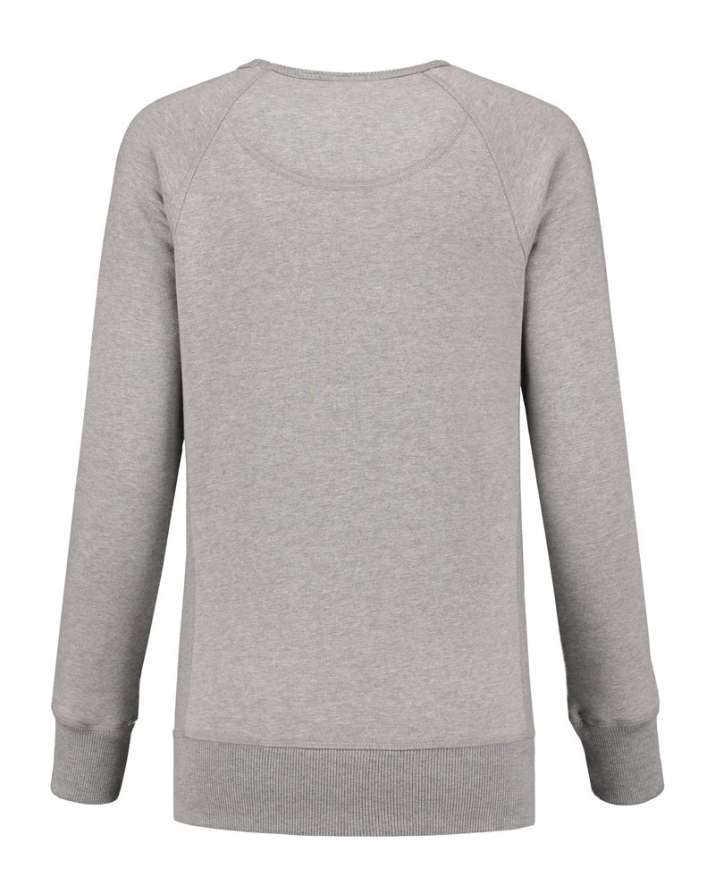 Lemon & Soda LEM3227 - Sweat Raglan Lourd avec Col Rond Femme