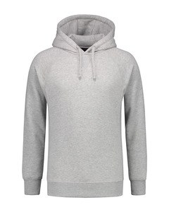 Lemon & Soda LEM3234 - Sweat Raglan Lourd à Capuche Homme Gris