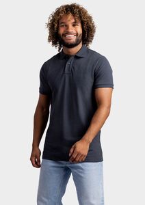 Lemon & Soda LEM3511 - Polo Fit Lourd Mix SS Noir