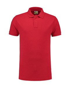 Lemon & Soda LEM3511 - Polo Fit Lourd Mix SS Rouge