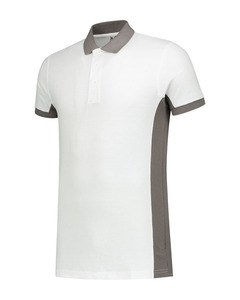 Lemon & Soda LEM4600 - Polo Workwear Manches Courtes White/PG