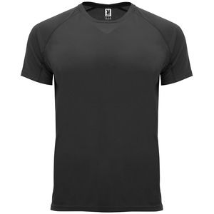 Roly CA0407 - BAHRAIN T-shirt technique manches courtes raglan noir