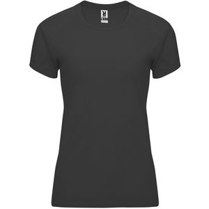 Roly CA0408 - BAHRAIN WOMAN T-shirt technique manches courtes raglan pour femme Plomb Foncé