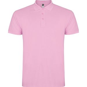 Roly PO6638 - STAR Polo homme manches courtes Light Pink