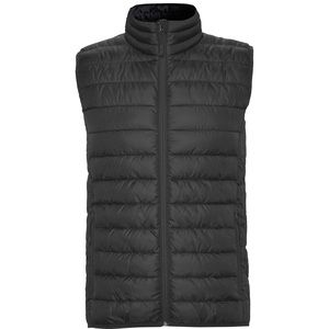 Roly RA5092 - OSLO  Gilet matelassé avec rembourage touché plume Ébène