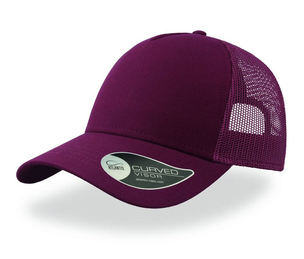 Atlantis AT085 - Casquette 5 Panneaux Trucker en Coton