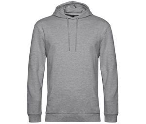 B&C BCU03W - Sweat capuche Heather Grey