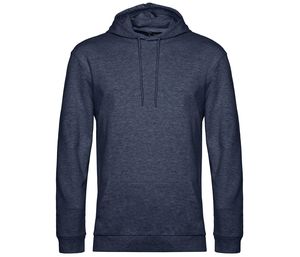 B&C BCU03W - Sweat capuche Heather Navy