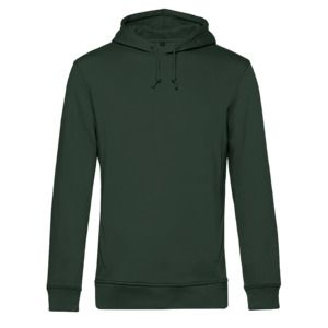 B&C BCU33B - Sweat capuche organique Forest Green