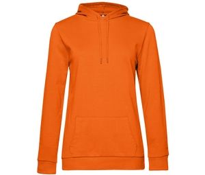 B&C BCW04W - Sweat capuche # femme Pure Orange