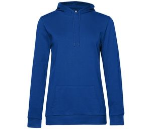 B&C BCW04W - Sweat capuche # femme Bleu Royal