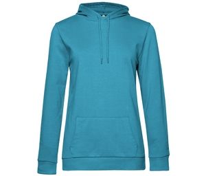 B&C BCW04W - Sweat capuche # femme Hawaiian Blue