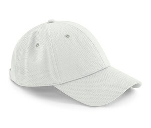 Beechfield BF196 - Casquette filet 6 panneaux Light Grey