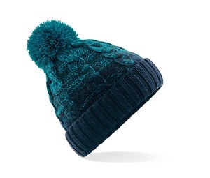 Beechfield BF459 - Bonnet Ombré Teal / French Navy