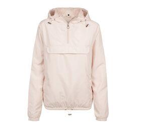 BUILD YOUR BRAND BY095 - Veste 1/4 zip femme Light Pink