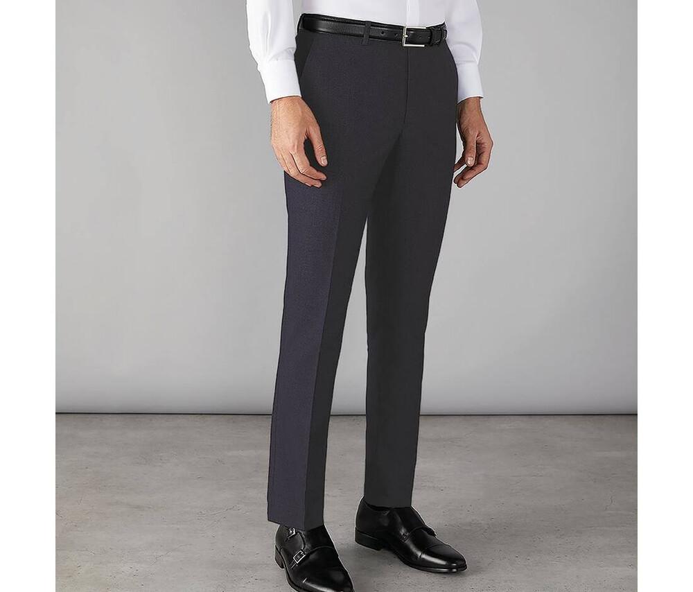 CLUBCLASS CC1003 - Pantalon de costume slim homme Edgware