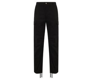 FRONT ROW FR625 - Pantalon Cargo Stretch Noir