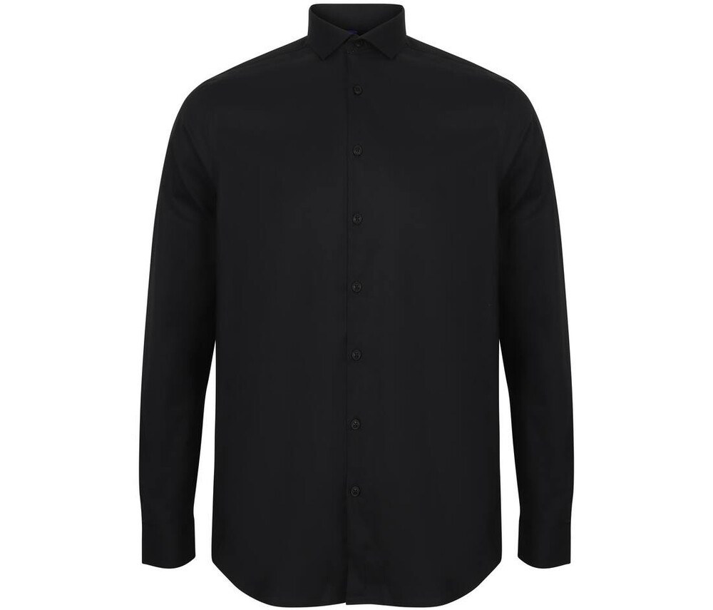 HENBURY HY532 - MEN'S LONG SLEEVED STRETCH SHIRT