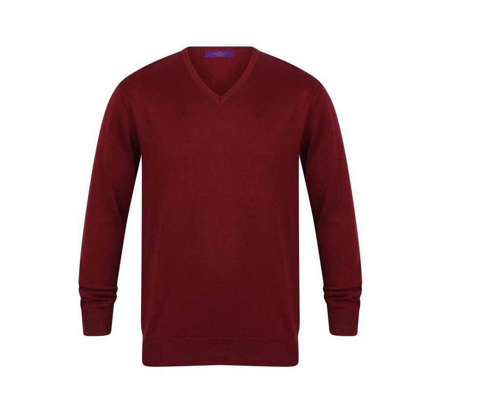 HENBURY HY720 - Pull col V homme