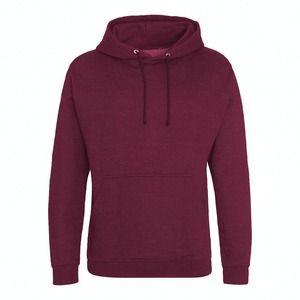 AWDIS JUST HOODS JH001 - Sweat-Shirt Capuche Burgundy Smoke