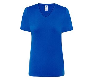 JHK JK158 - T-shirt femme col V 145 Royal Blue