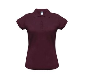 JHK JK211 - Polo piqué femme 200 Burgundy