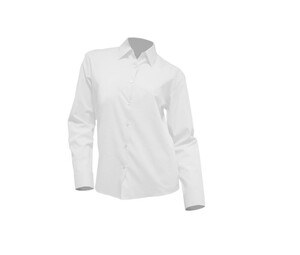 JHK JK601 - Chemise Oxford femme White