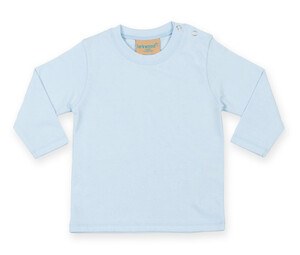 LARKWOOD LW021 - T-shirt manches longues bébé Bleu Pâle