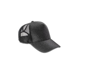 RESULT RC090 - Casquette Américaine pailletée Noir