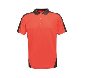 Regatta RGS174 - Polo contrasté Coolweave Classic Red / Black