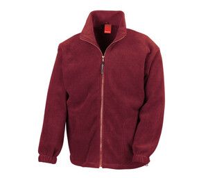 Result RS036 - Polaire Zippé Homme Burgundy