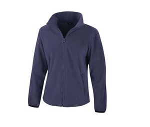 RESULT RS220F - Polaire grand zip Essentiel femme Navy