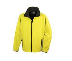 Result RS231 - Veste Polaire Homme Poches Zippées Yellow / Black