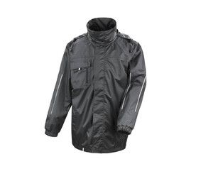 RESULT RS236 - Veste Imperméable Coupe-vent Noir