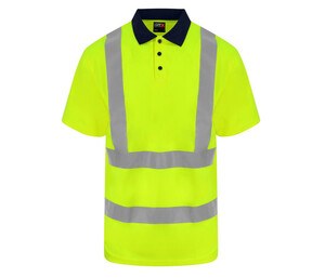 PRO RTX RX710 - Polo haute visibilité Hv Yellow / Navy