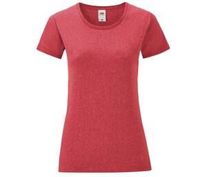 FRUIT OF THE LOOM SC151 - Tee-shirt col rond 150 Heather Red